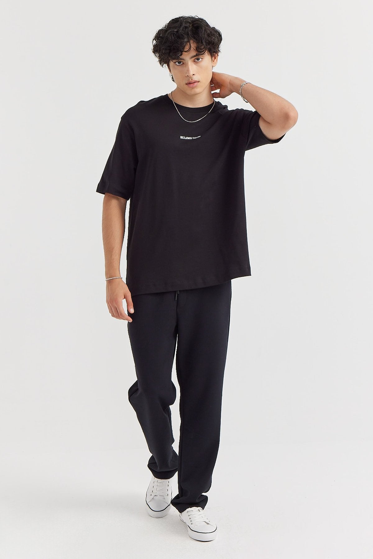 Men's Tied Waist Sweat Bottom