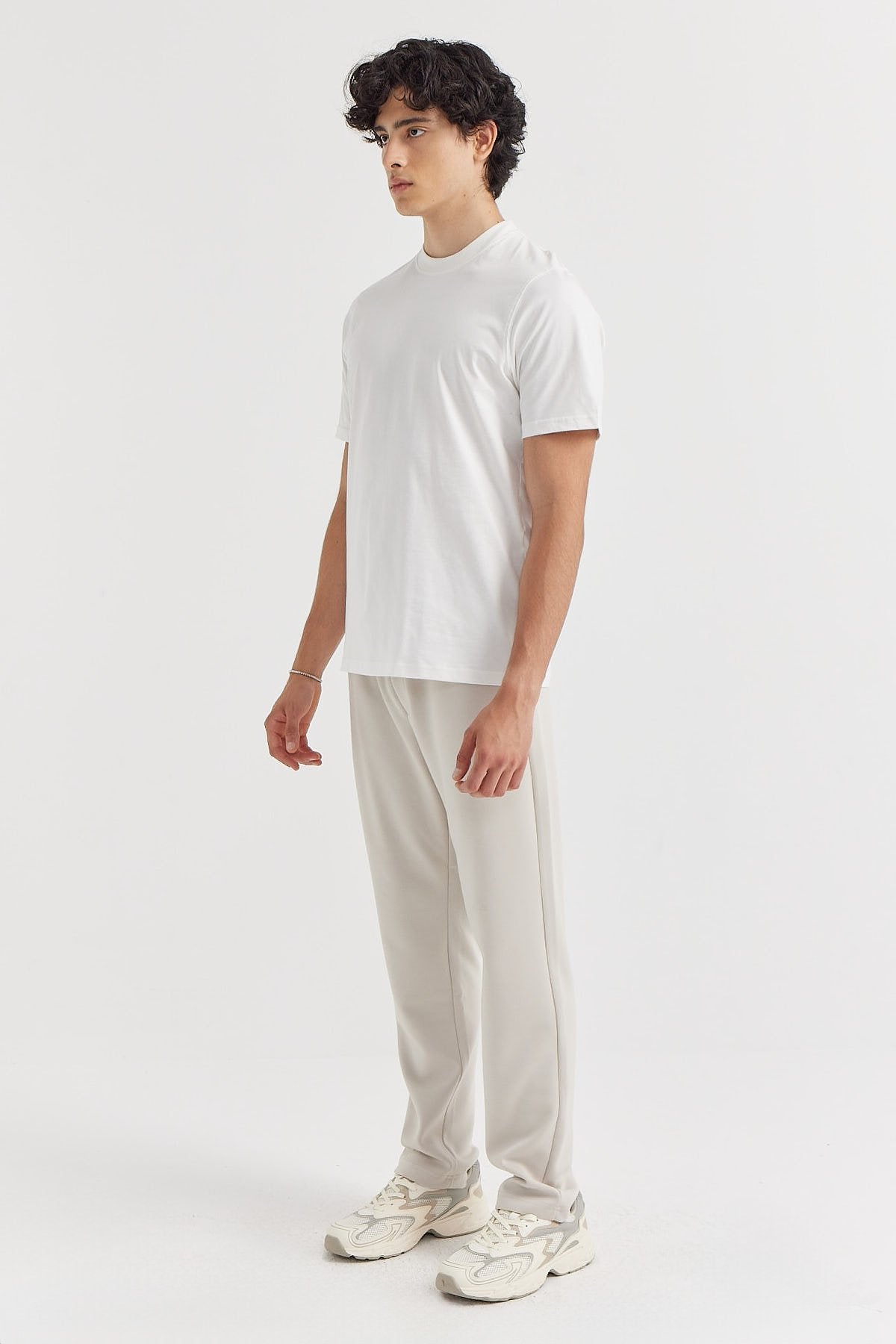 Men's Tied Waist Sweat Bottom