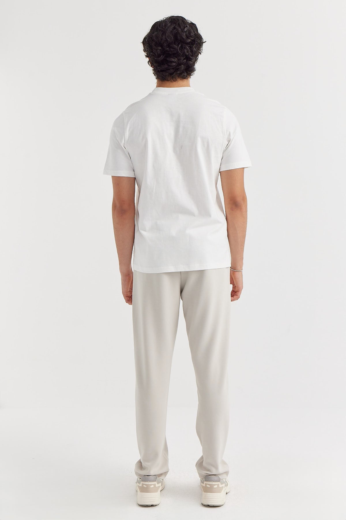 Men's Tied Waist Sweat Bottom