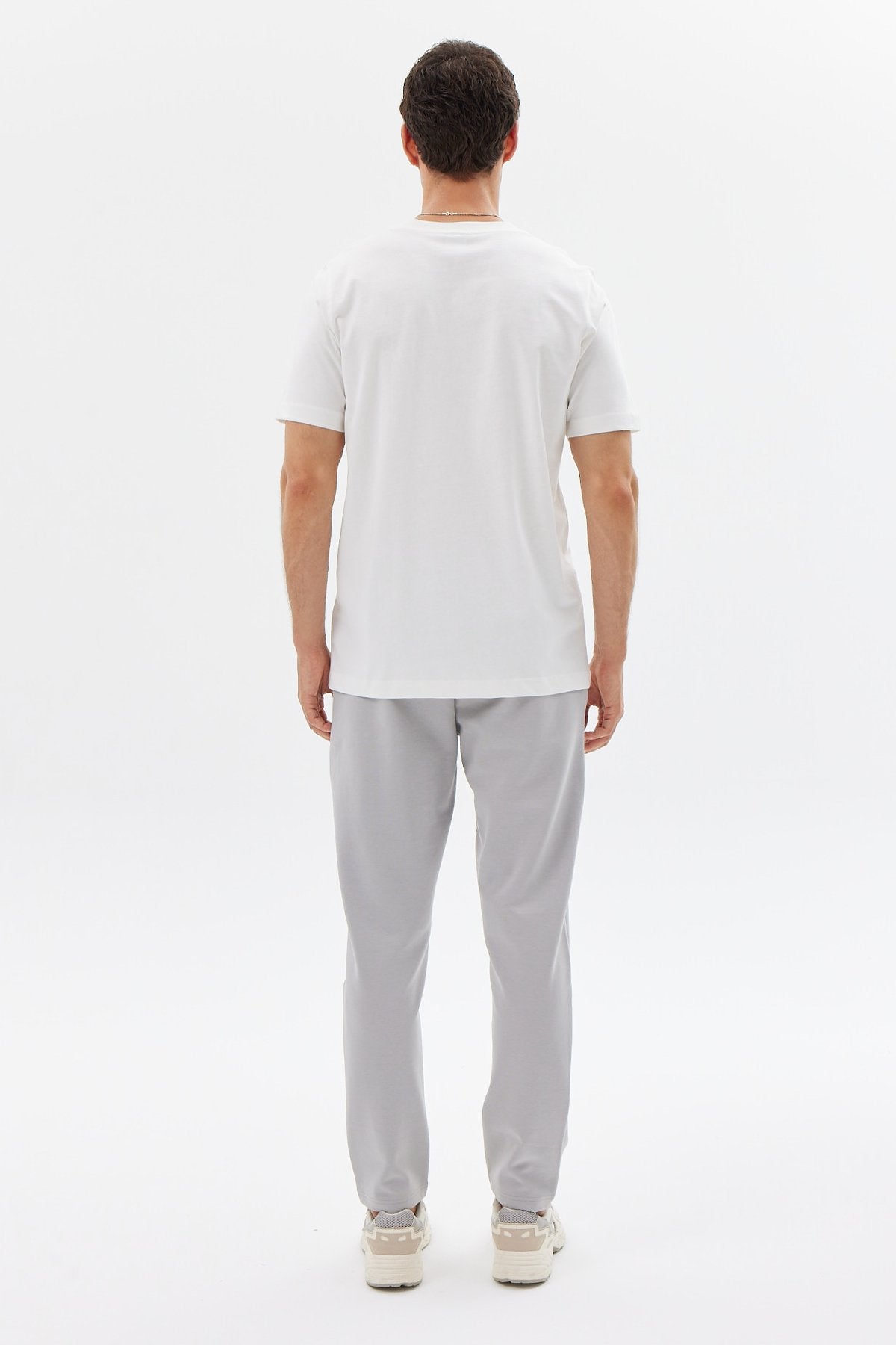 Men's Front Seam Detailed Sweat Bottom