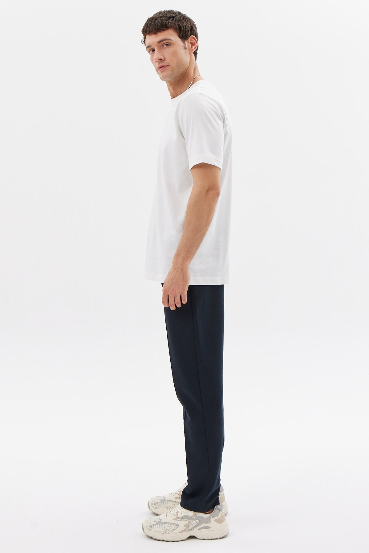 Men's Front Seam Detailed Sweat Bottom