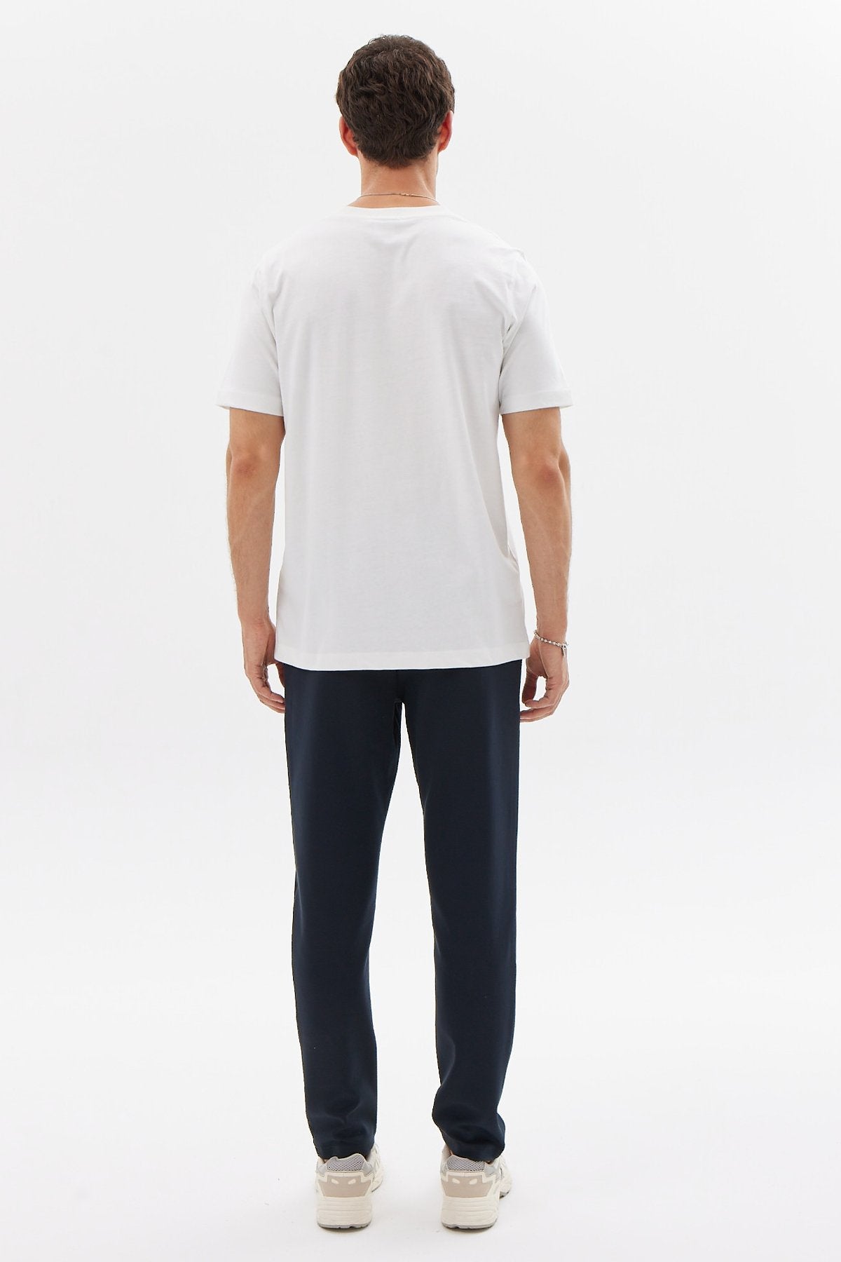 Men's Front Seam Detailed Sweat Bottom