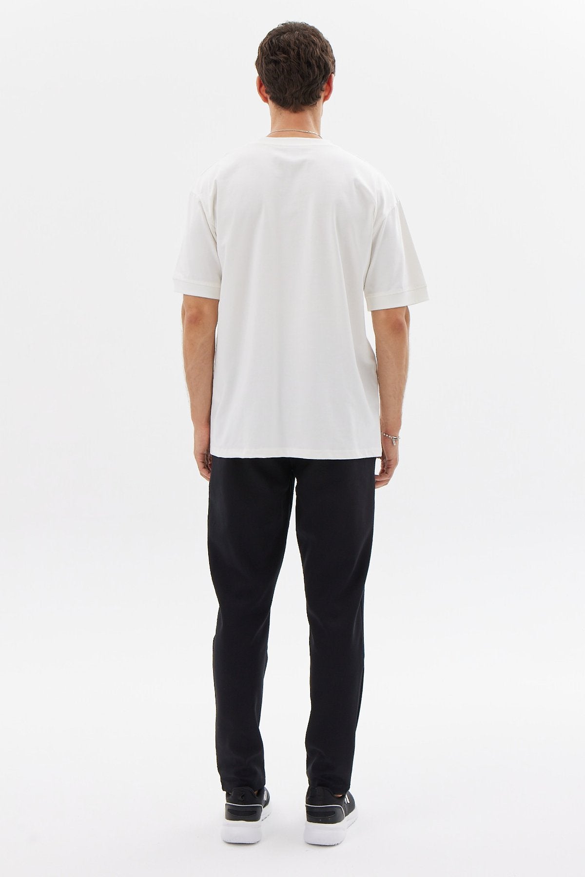 Men's Front Seam Detailed Sweat Bottom