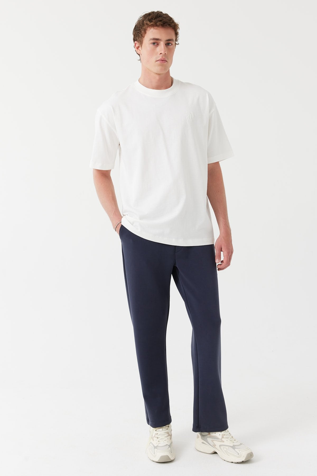 Men's Elastic Waist Sweat Bottoms