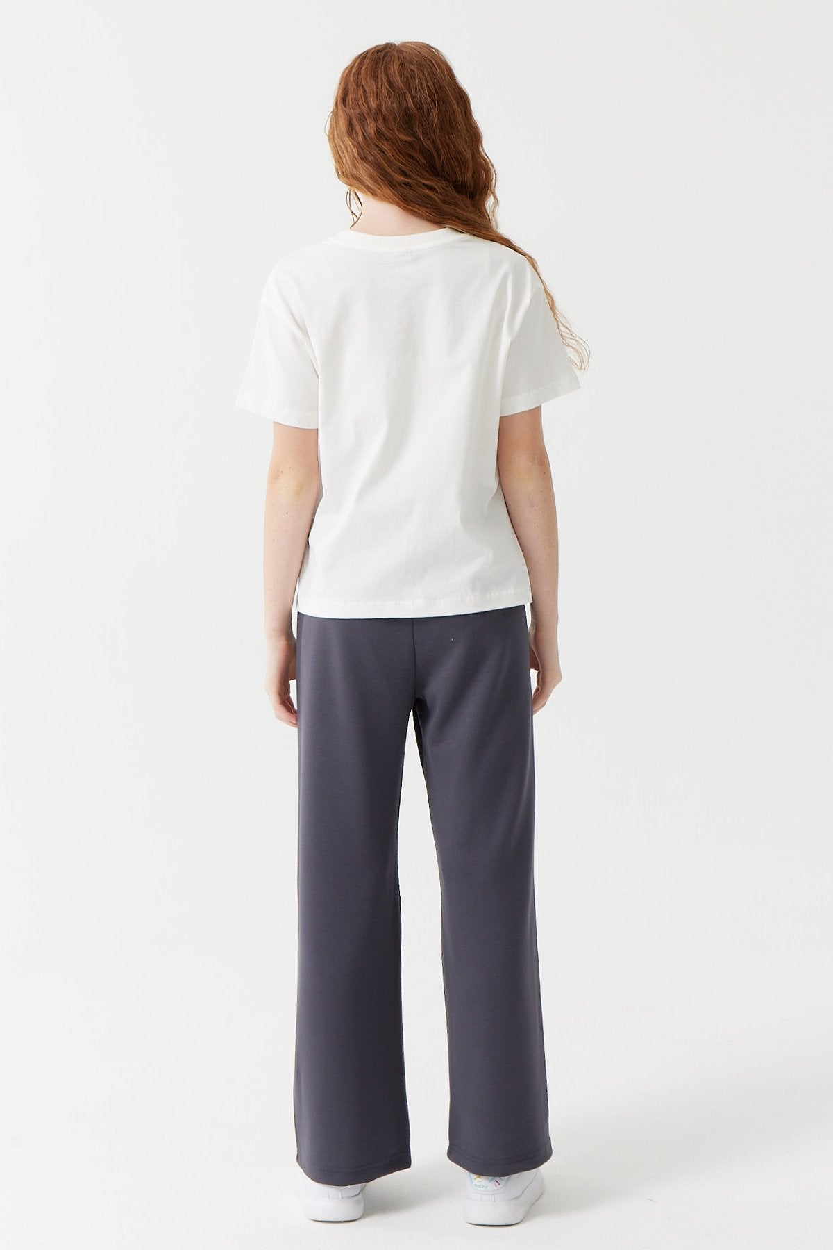 Girl's Elastic Waist Trousers