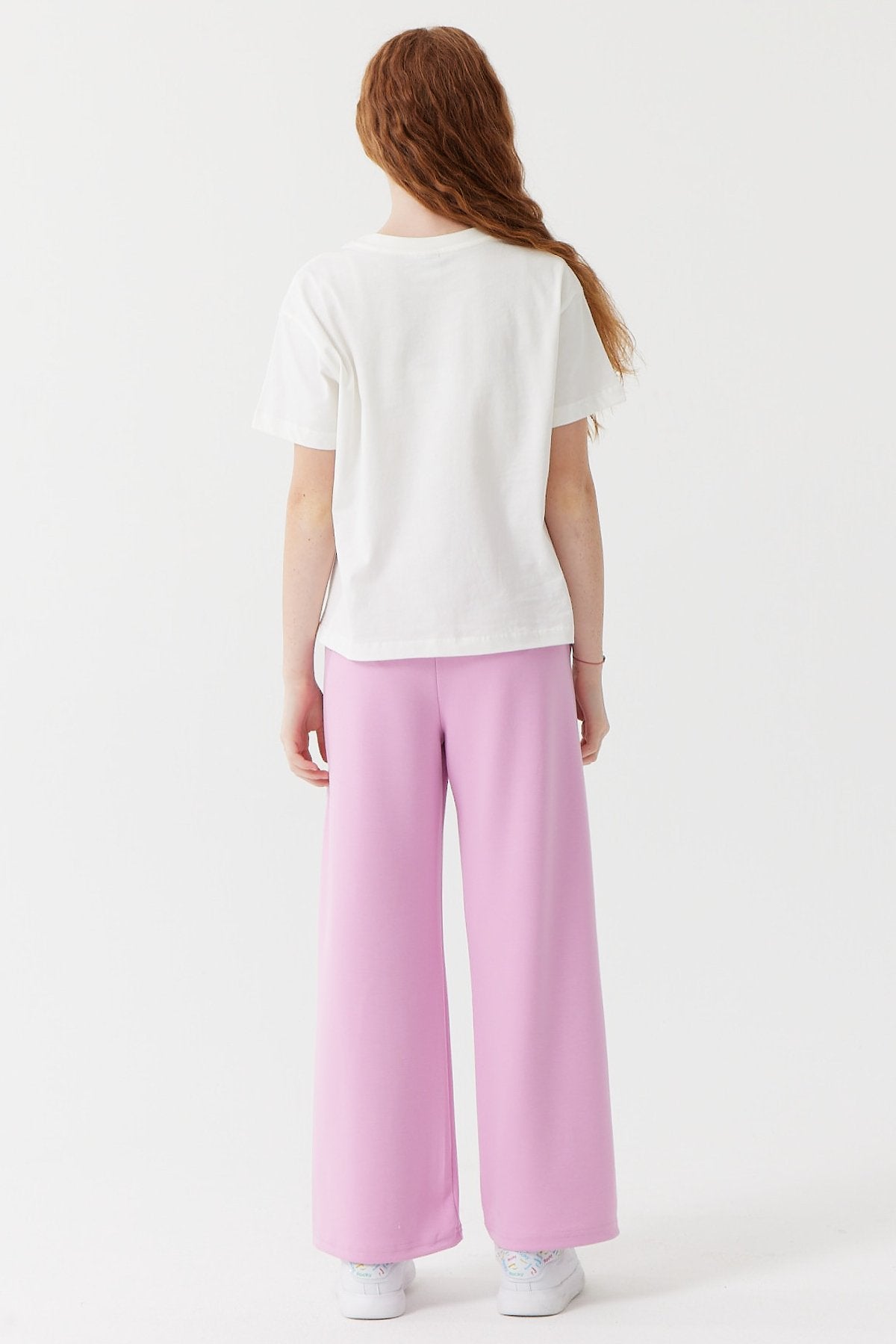 Girl's Elastic Waist Trousers
