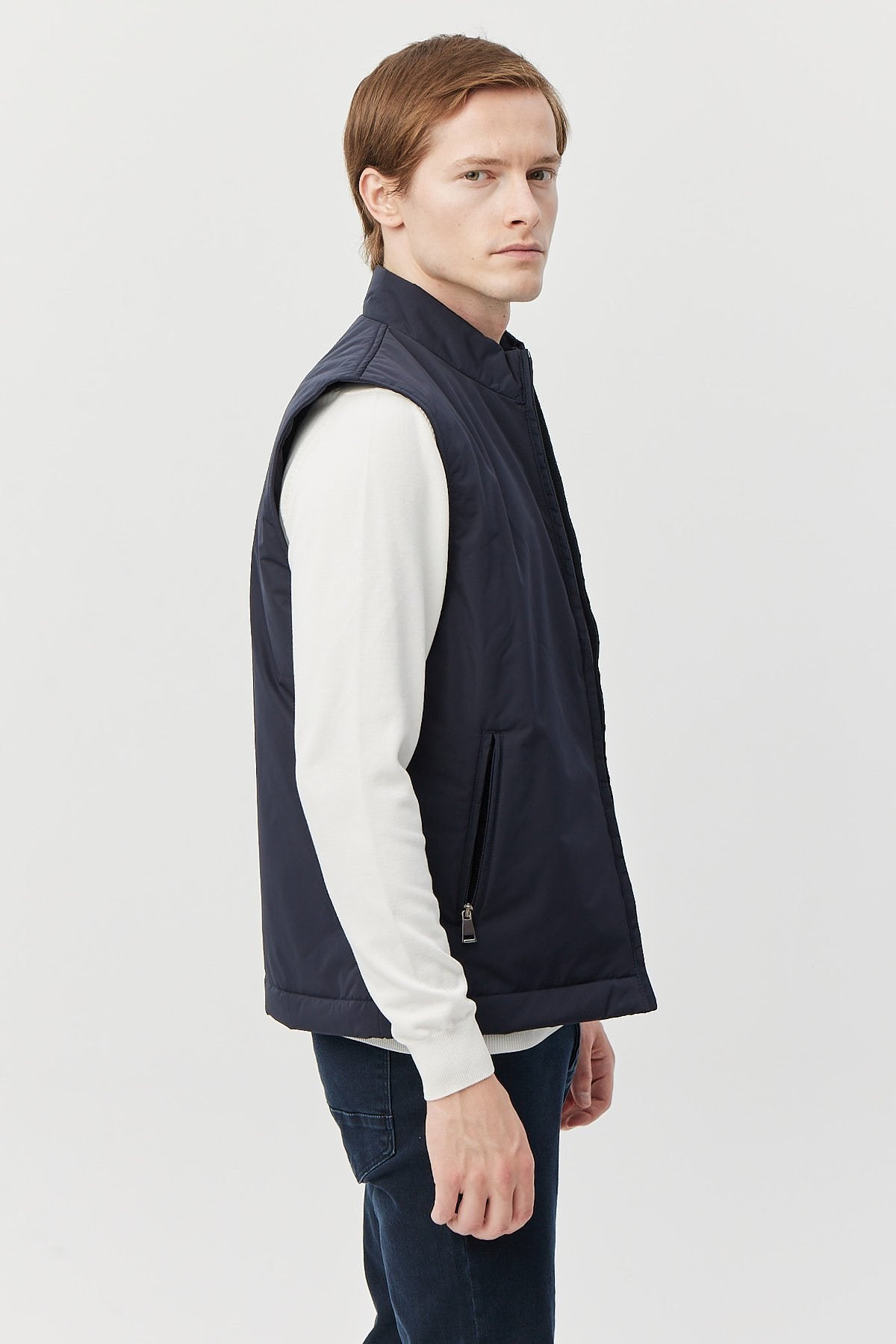 Men's Zippered Vest