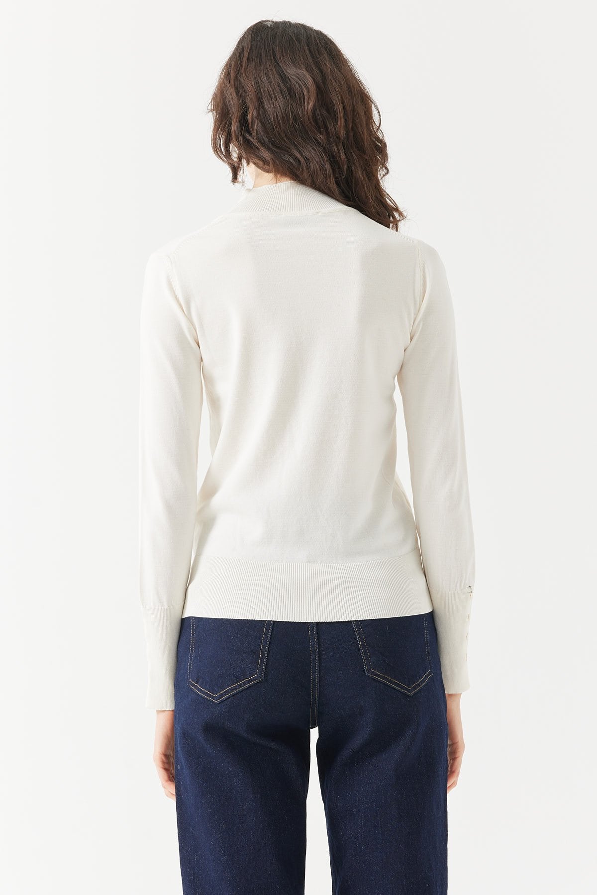 Women's Half Turtleneck Knit Sweater