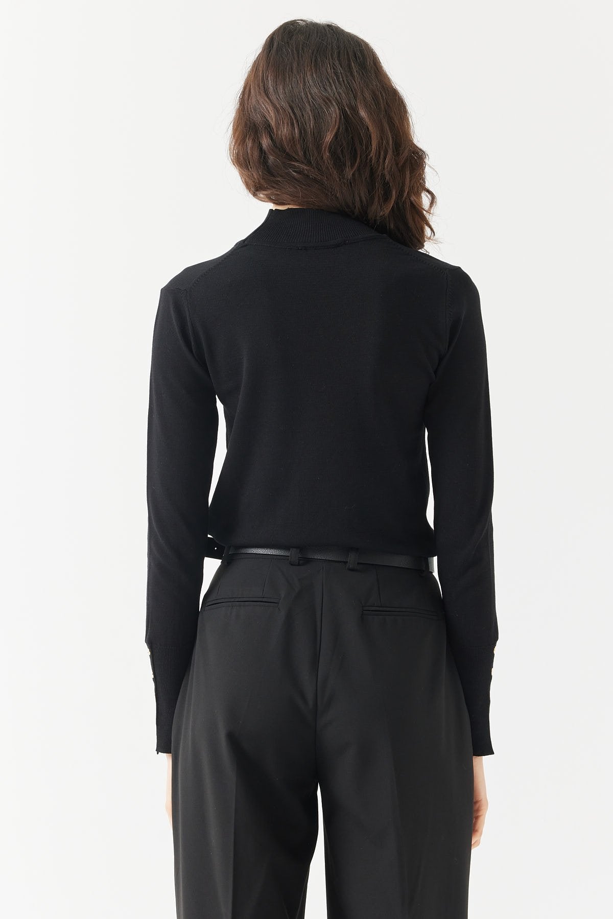 Women's Half Turtleneck Knit Sweater