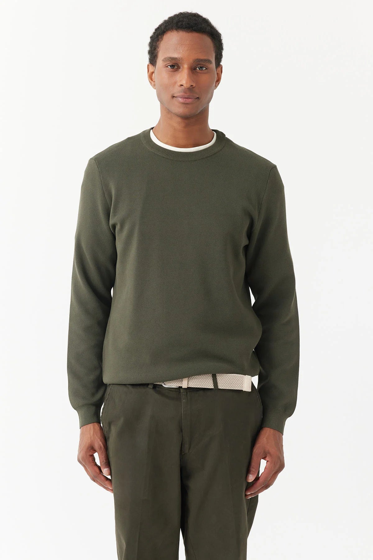 Men's Crew Neck Knitwear Sweater