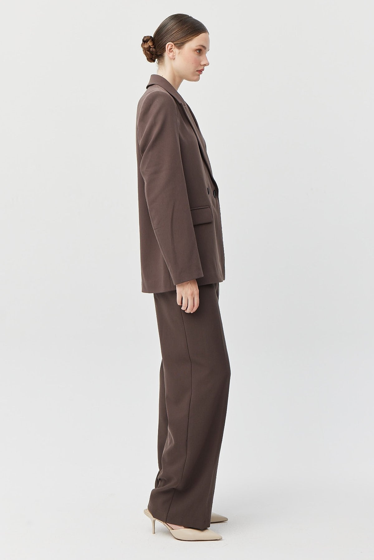 Women's Thin Belted Loose Trousers