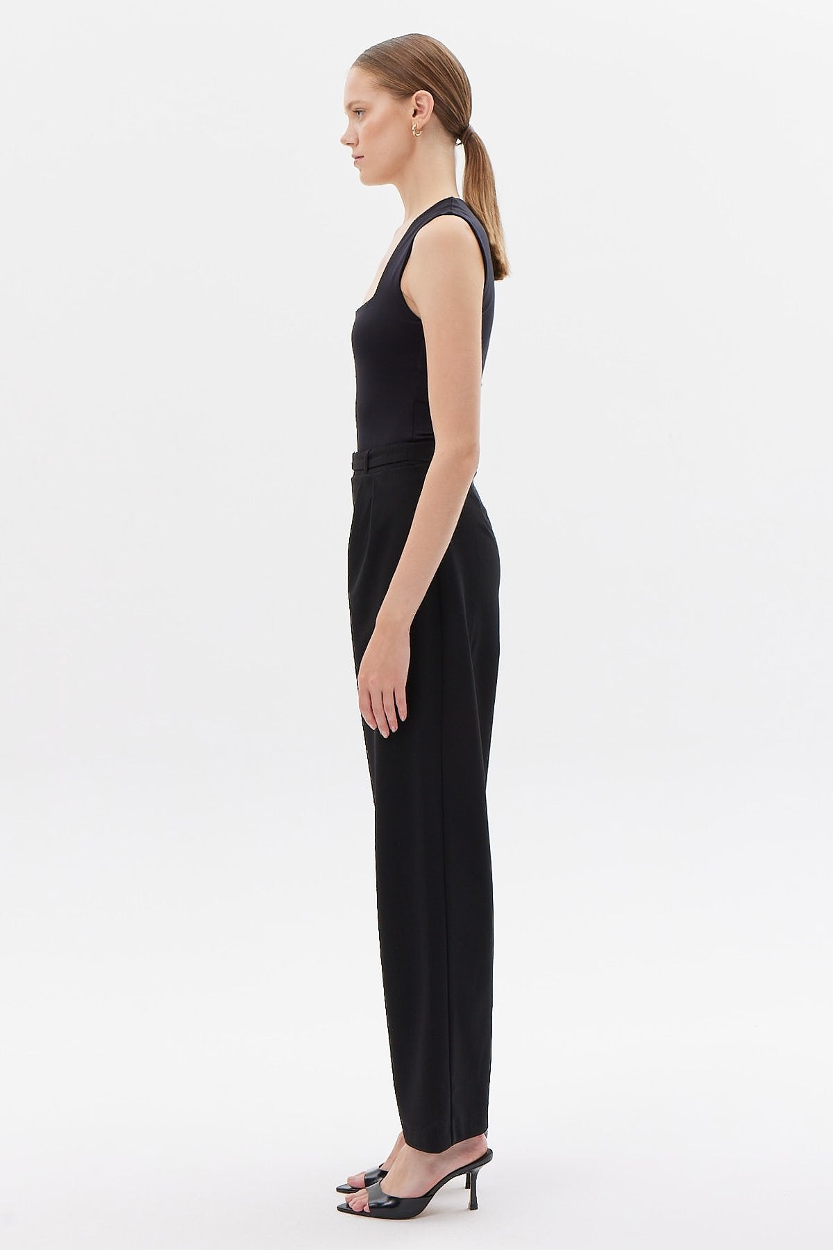 Women's Belt Detailed Trousers