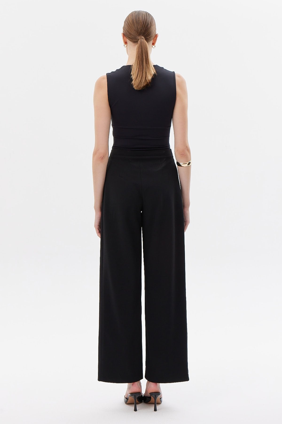 Women's Belt Detailed Trousers