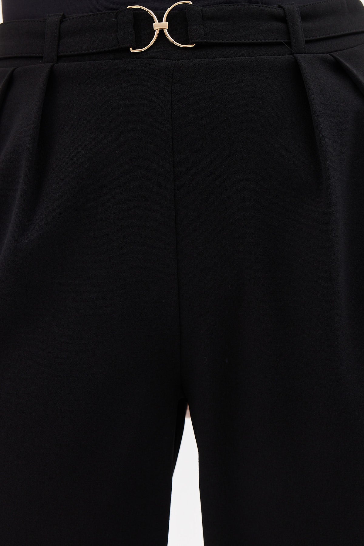 Women's Belt Detailed Trousers