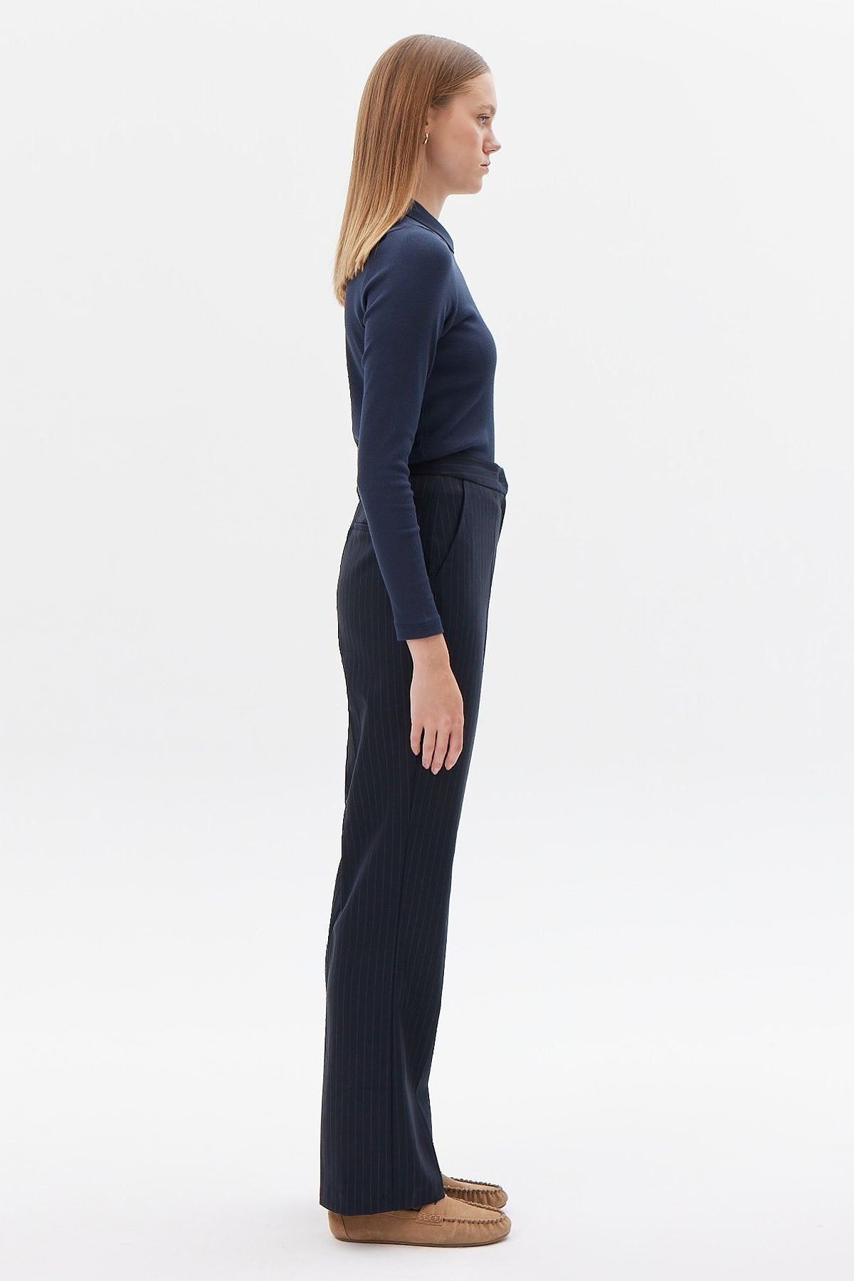 Women's Classic Fabric Trousers