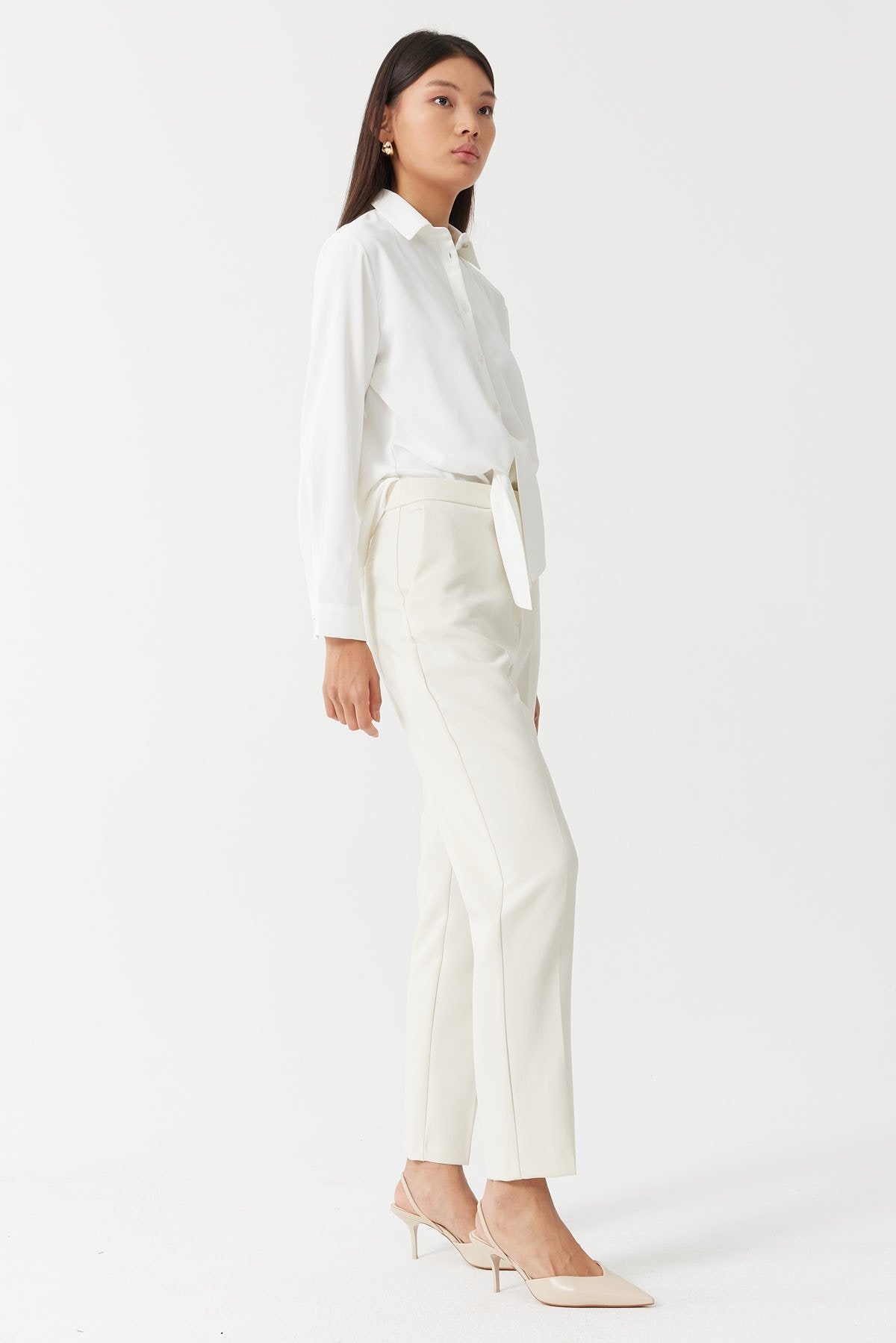 بنطلون قماش نسائي