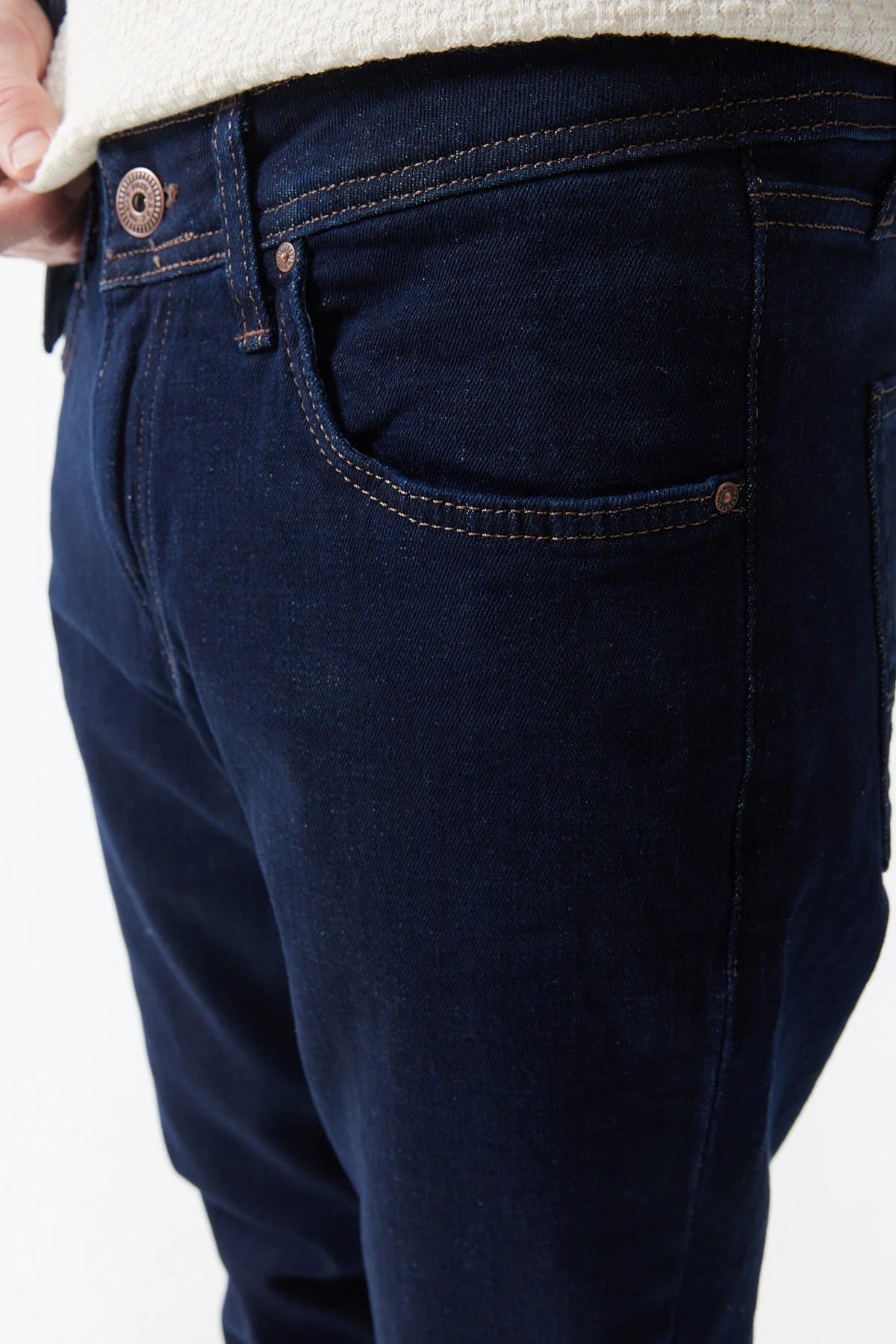 بنطلون جينز رجالي عادي