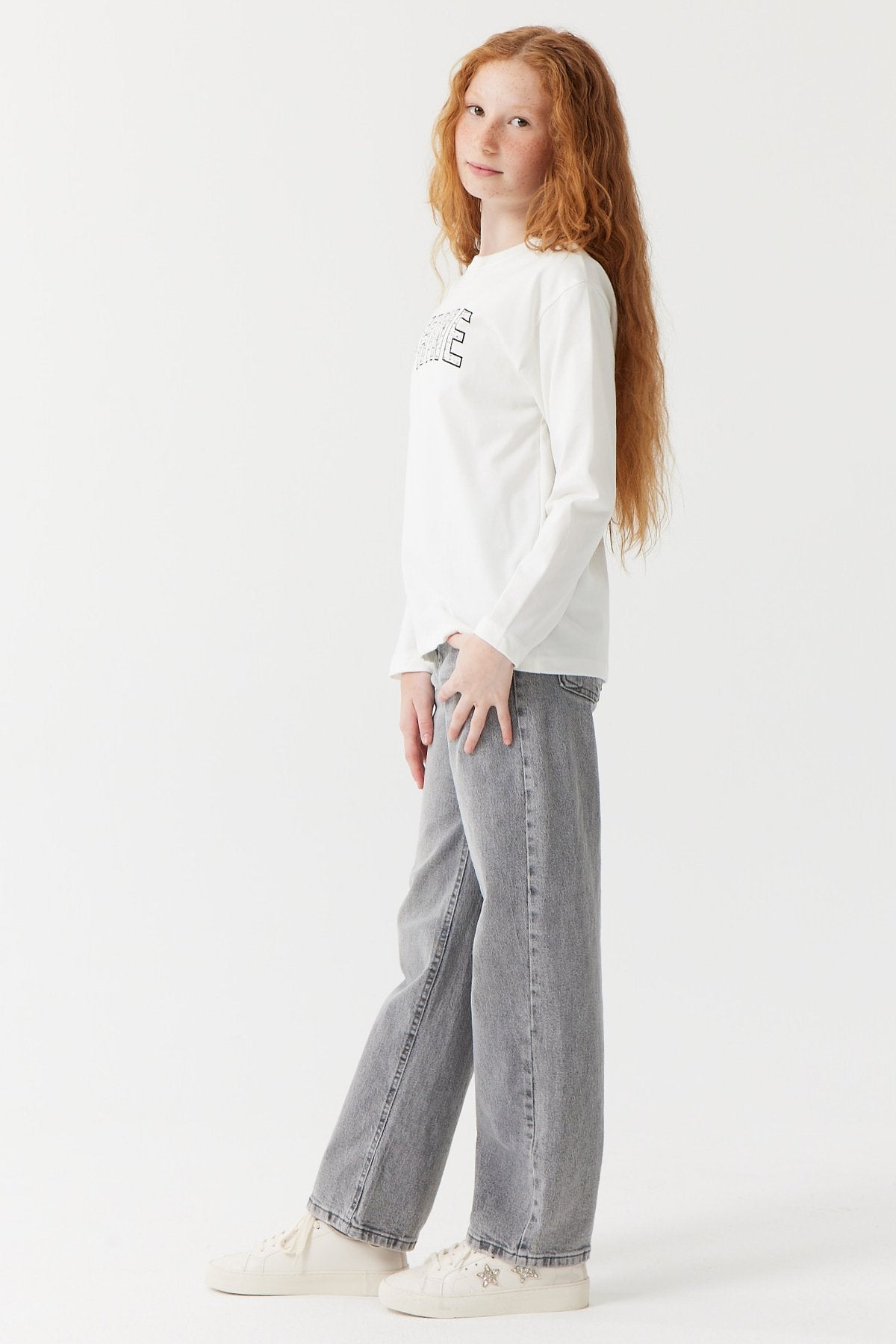 Girl's Straight Jeans