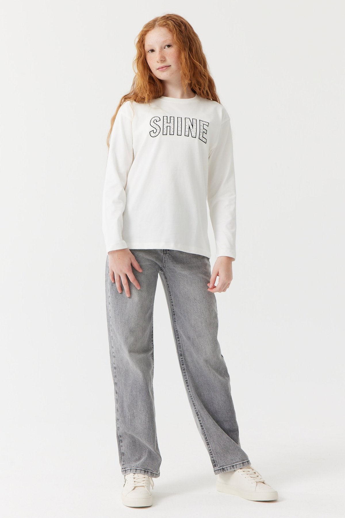 Girl's Straight Jeans