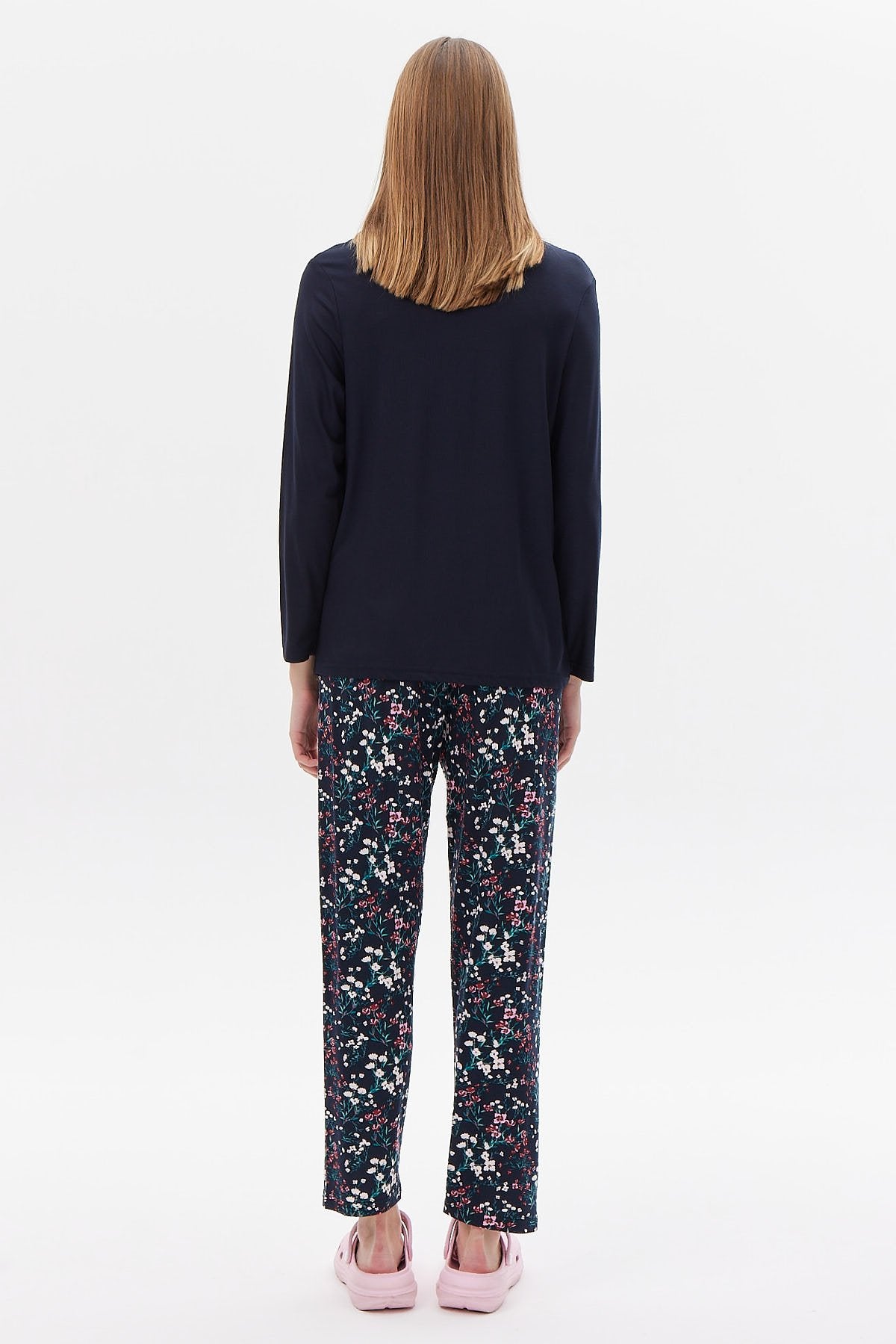 Kadın Uzun Kollu Pijama Takımı