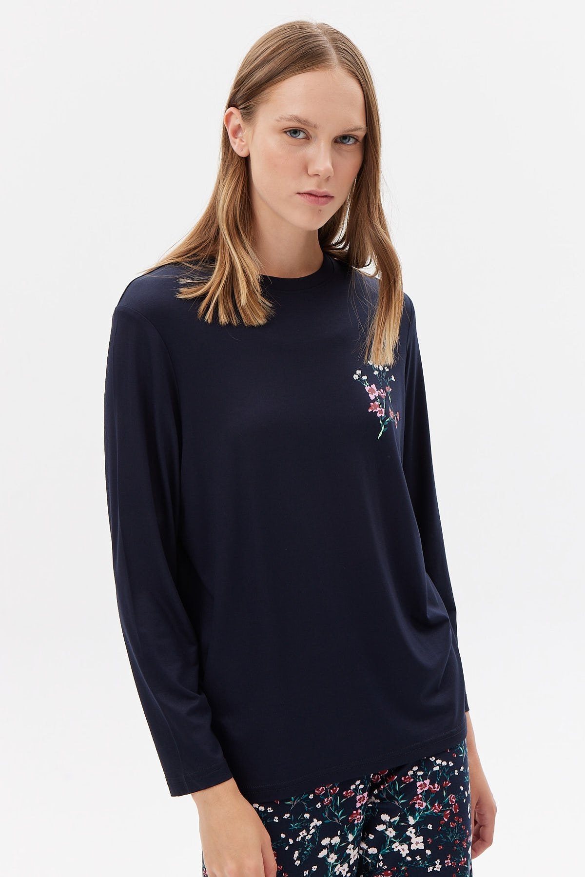 Kadın Uzun Kollu Pijama Takımı