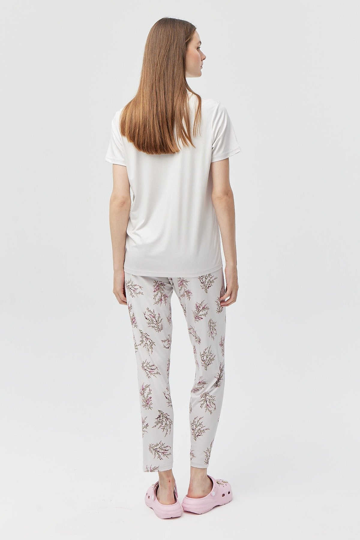 Kadın Kısa Kollu Pijama Takımı