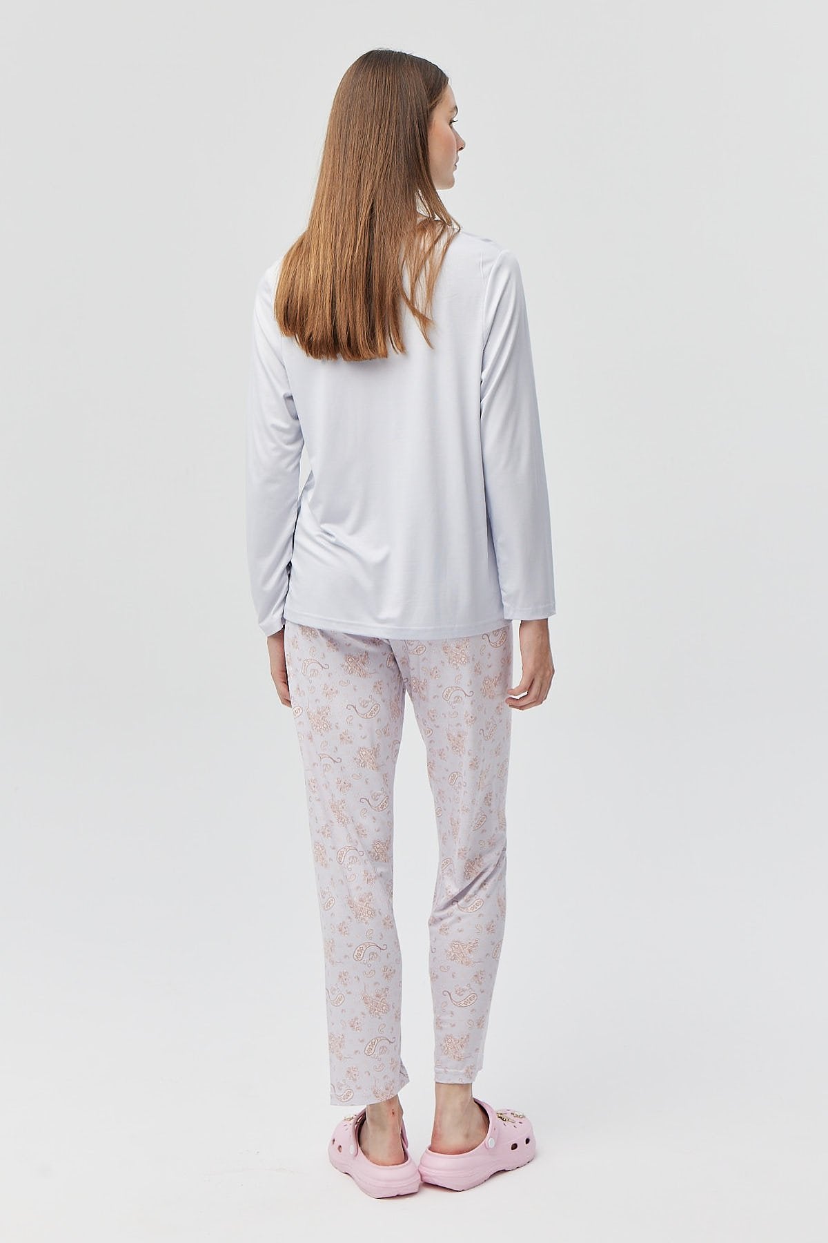 Kadın Uzun Kollu Pijama Takımı