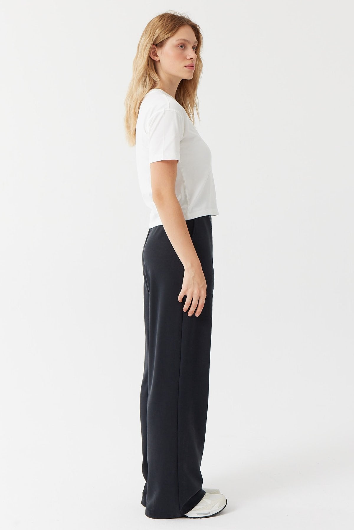 Women's Elastic Waist Sweat Bottom