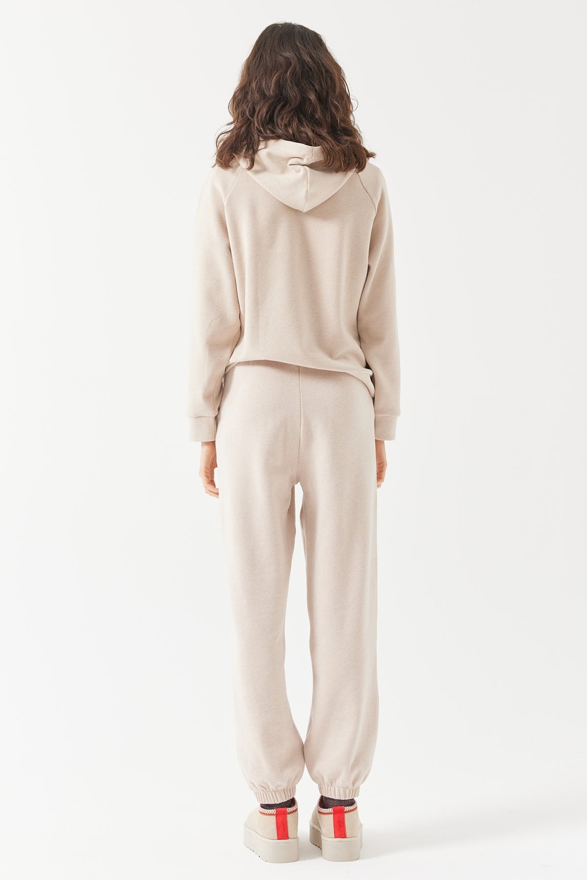 بنطلون رياضي نسائي مرن للخصر والساق