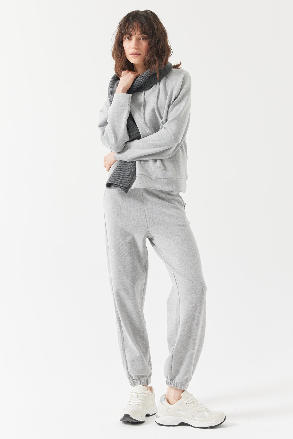 بنطلون رياضي نسائي مرن للخصر والساق