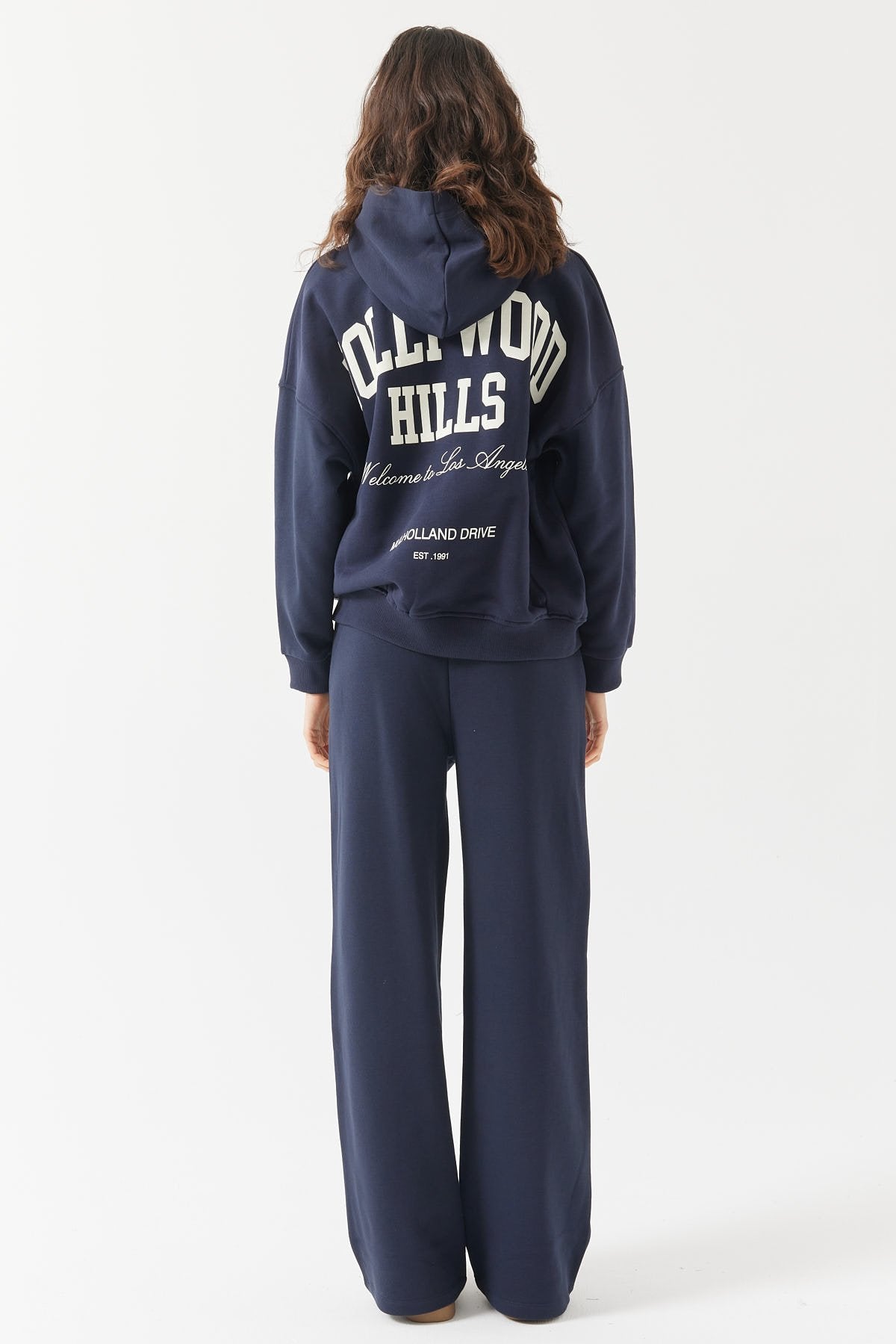 بنطلون رياضي نسائي بخصر مطاطي