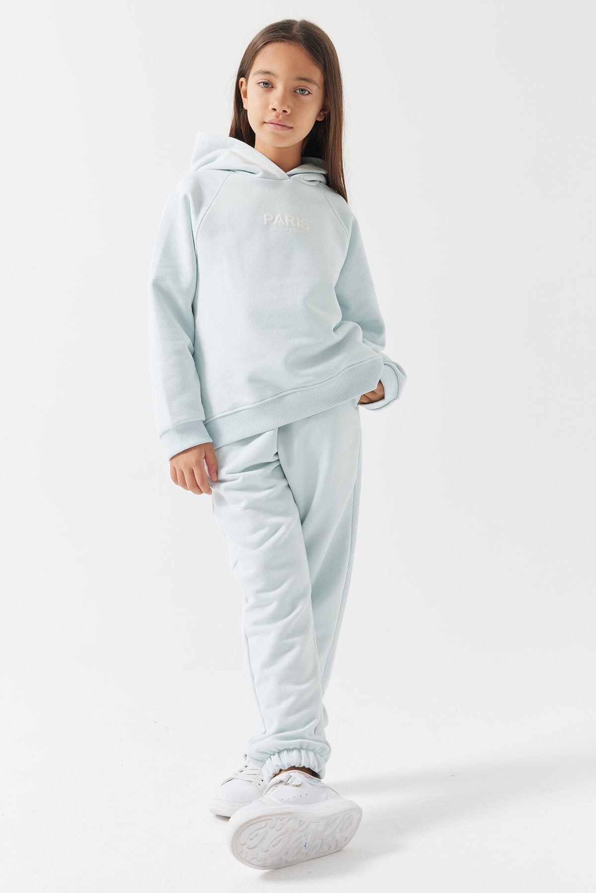 بنطلون رياضي بخصر وساق مطاطيين للبنات