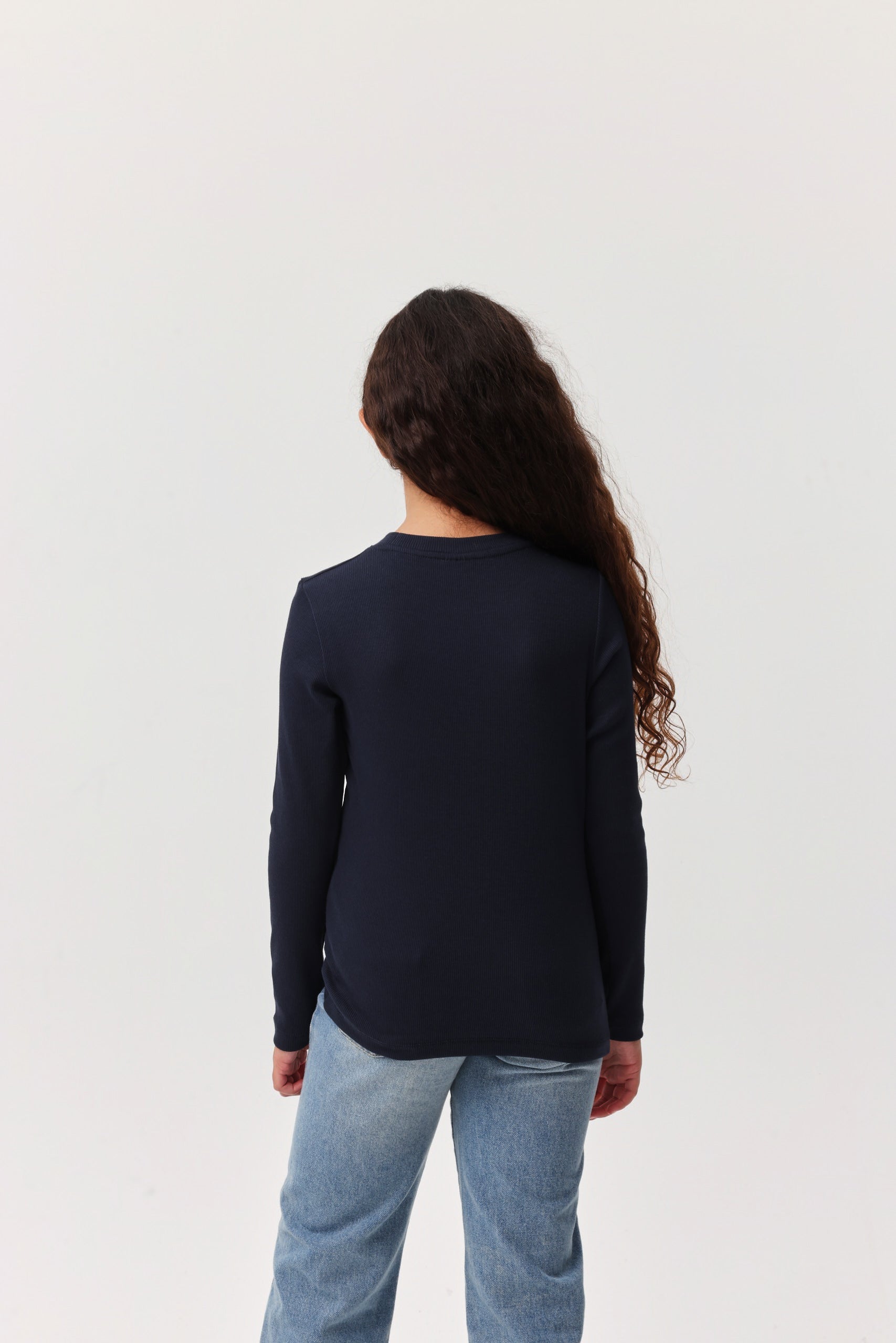 Girl's Pearl Detailed Blouse